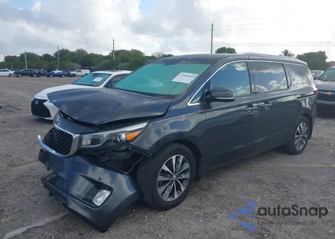 2017 Kia Sedona Sx z USA, uszkodzony, nr VIN KNDMC5C11H6269921